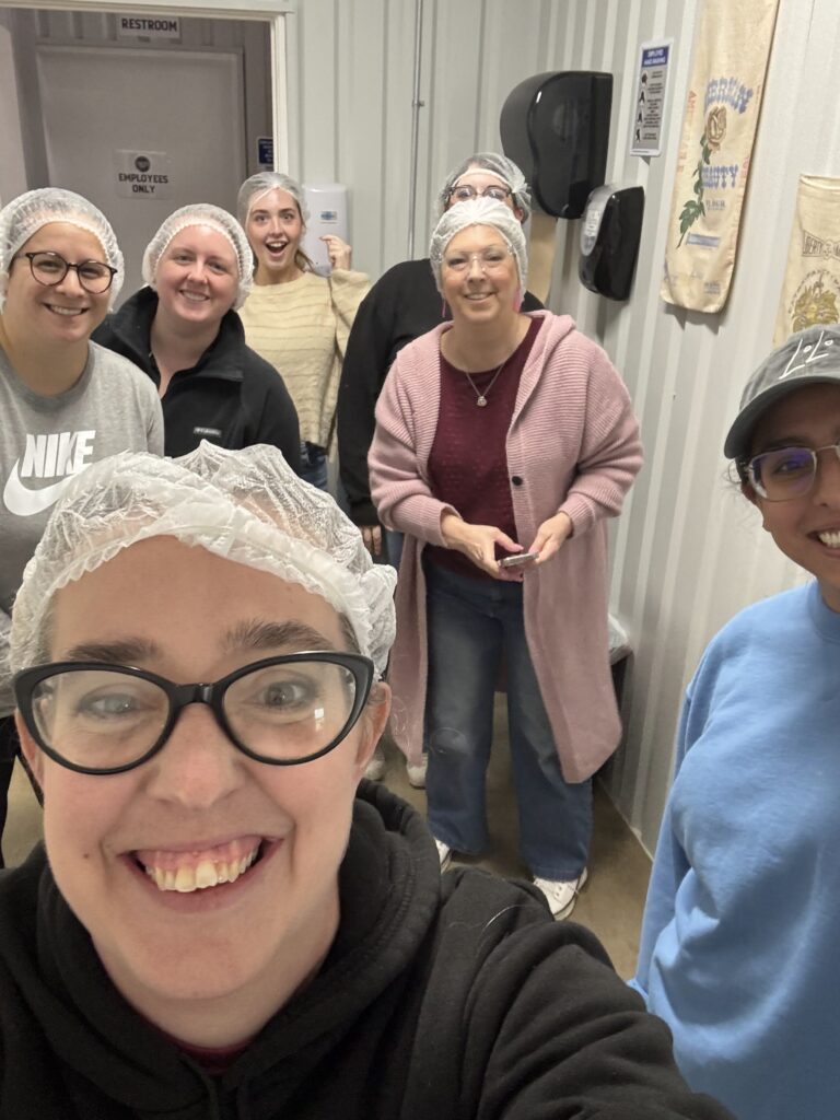 A group tour of Barton Springs Mill