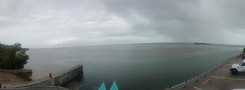 A gloomy Florida Keys that is still beautiful