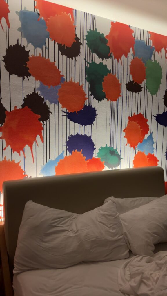 Splat art wall decor