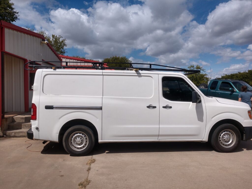 Our NV1500 with roof rack